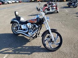 Salvage cars for sale from Copart Oklahoma City, OK: 2005 Harley-Davidson Fxstdi