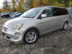 Salvage cars for sale at Candia, NH auction: 2007 Honda Odyssey Touring