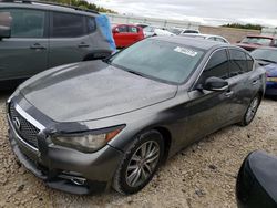 Salvage cars for sale at Franklin, WI auction: 2014 Infiniti Q50 Base