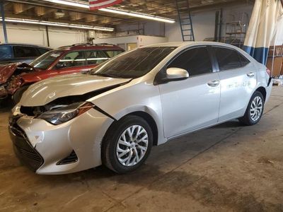 Salvage cars for sale from Copart Wheeling, IL: 2017 Toyota Corolla L