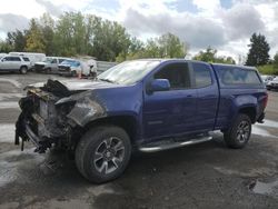 Salvage cars for sale from Copart Portland, OR: 2016 Chevrolet Colorado Z71