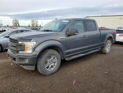 Salvage cars for sale from Copart Rocky View County, AB: 2018 Ford F150 Supercrew