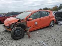 Salvage cars for sale at Memphis, TN auction: 2013 Toyota Prius C