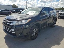 Salvage cars for sale from Copart Orlando, FL: 2019 Toyota Highlander LE