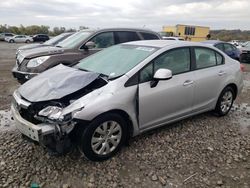 Vehiculos salvage en venta de Copart Cahokia Heights, IL: 2012 Honda Civic LX