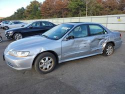 Salvage cars for sale at Brookhaven, NY auction: 2001 Honda Accord EX