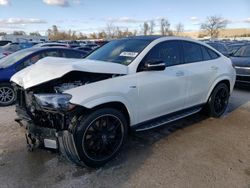 Salvage cars for sale at Bridgeton, MO auction: 2021 Mercedes-Benz GLE Coupe AMG 53 4matic