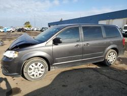 2016 Dodge Grand Caravan SE en venta en Woodhaven, MI