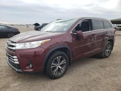 Vehiculos salvage en venta de Copart Houston, TX: 2017 Toyota Highlander LE