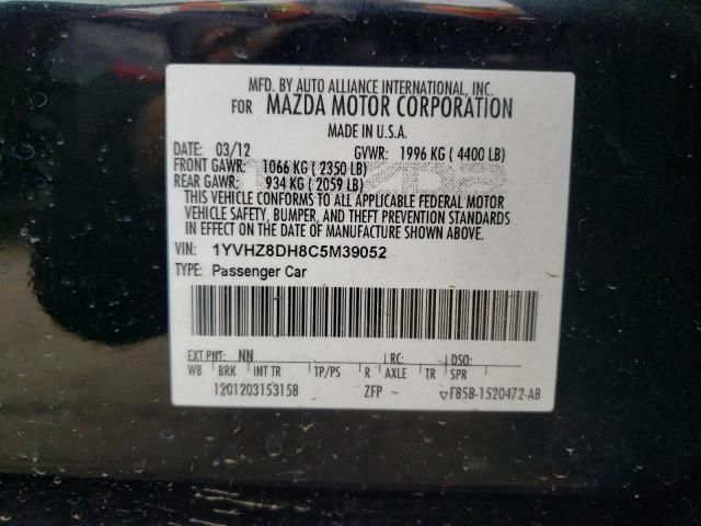 2012 Mazda 6 I