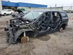 Salvage cars for sale at Woodhaven, MI auction: 2022 Dodge Durango GT