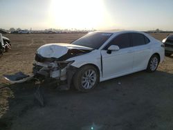 Salvage cars for sale from Copart Bakersfield, CA: 2021 Toyota Camry LE