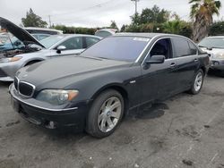 Salvage cars for sale from Copart San Martin, CA: 2006 BMW 750 LI