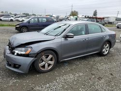 Salvage cars for sale from Copart Eugene, OR: 2013 Volkswagen Passat SE