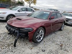Salvage cars for sale from Copart Cicero, IN: 2021 Dodge Charger GT