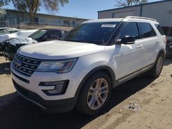 Salvage cars for sale at Albuquerque, NM auction: 2016 Ford Explorer XLT