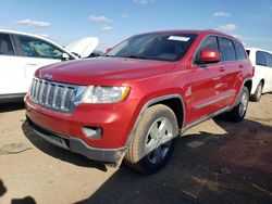 Salvage cars for sale at Dyer, IN auction: 2011 Jeep Grand Cherokee Laredo
