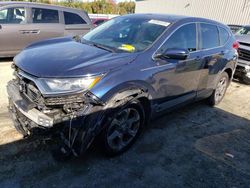 Honda cr-v ex salvage cars for sale: 2018 Honda CR-V EX