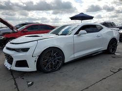 Carros salvage a la venta en subasta: 2020 Chevrolet Camaro ZL1