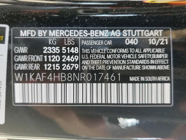 2022 Mercedes-Benz C 300 4matic