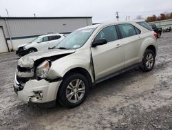 Salvage cars for sale from Copart Leroy, NY: 2015 Chevrolet Equinox LS