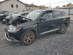 Salvage cars for sale from Copart York Haven, PA: 2017 Mitsubishi Outlander SE