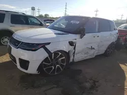 Salvage cars for sale at Chicago Heights, IL auction: 2018 Land Rover Range Rover Sport SE