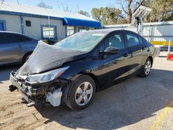 Salvage cars for sale from Copart Wichita, KS: 2016 Chevrolet Cruze LS