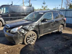 Salvage cars for sale at Hillsborough, NJ auction: 2017 Subaru Forester 2.0XT Touring