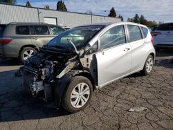 Salvage cars for sale from Copart Portland, OR: 2017 Nissan Versa Note S