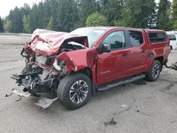 Salvage cars for sale from Copart Arlington, WA: 2021 Chevrolet Colorado Z71