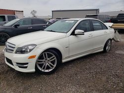 Mercedes-Benz C 250 salvage cars for sale: 2012 Mercedes-Benz C 250