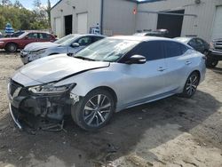 Salvage cars for sale at Savannah, GA auction: 2020 Nissan Maxima SV