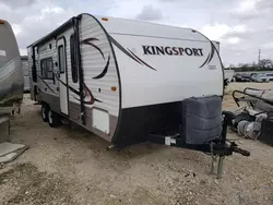 Salvage trucks for sale at New Braunfels, TX auction: 2015 Kingdom Trailer