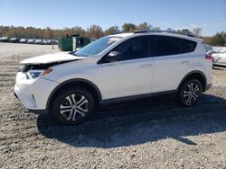 Salvage cars for sale from Copart Spartanburg, SC: 2018 Toyota Rav4 LE