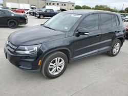 Salvage cars for sale from Copart Wilmer, TX: 2014 Volkswagen Tiguan S