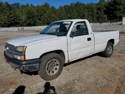 Salvage trucks for sale at Gainesville, GA auction: 2005 Chevrolet Silverado C1500