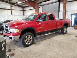 Salvage cars for sale from Copart Lansing, MI: 2004 Dodge RAM 2500 ST