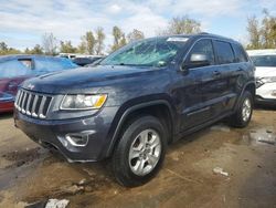 Salvage cars for sale at Bridgeton, MO auction: 2015 Jeep Grand Cherokee Laredo