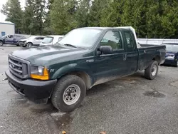 Salvage trucks for sale at Arlington, WA auction: 2001 Ford F250 Super Duty