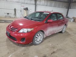 Toyota Vehiculos salvage en venta: 2013 Toyota Corolla Base