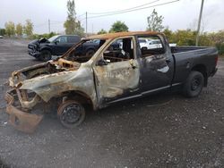 Salvage cars for sale at Montreal Est, QC auction: 2018 Dodge RAM 1500 ST