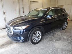 Salvage cars for sale at Madisonville, TN auction: 2021 Infiniti QX50 Luxe