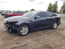 Salvage cars for sale from Copart London, ON: 2016 KIA Optima LX