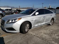 Hyundai Sonata Hybrid salvage cars for sale: 2017 Hyundai Sonata Hybrid