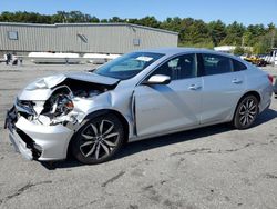 Salvage cars for sale from Copart Exeter, RI: 2018 Chevrolet Malibu LT