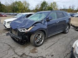 Vehiculos salvage en venta de Copart Marlboro, NY: 2017 Hyundai Santa FE SE Ultimate
