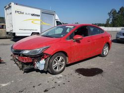 Salvage cars for sale from Copart Dunn, NC: 2016 Chevrolet Cruze LT