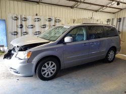Salvage cars for sale at Tifton, GA auction: 2016 Chrysler Town & Country Touring
