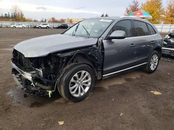 Audi salvage cars for sale: 2014 Audi Q5 Prestige